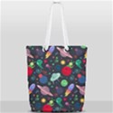 Cosmos Ufo Concept Seamless Pattern Full Print Rope Handle Tote (Small) View2