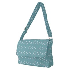 Group Of Birds Flying Graphic Pattern Full Print Messenger Bag (m) by dflcprintsclothing
