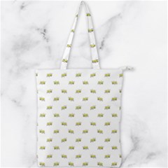 Ant Sketchy Comic Style Motif Pattern Double Zip Up Tote Bag by dflcprintsclothing