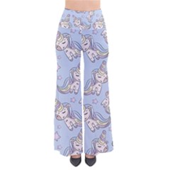 Pattern With Cute Unicorns So Vintage Palazzo Pants by Vaneshart