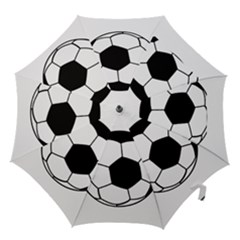 Soccer Lovers Gift Hook Handle Umbrellas (large) by ChezDeesTees