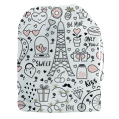 Big-collection-with-hand-drawn-objects-valentines-day Drawstring Pouch (3xl) by Vaneshart