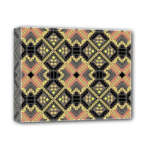 Seamless-mexican-pattern Deluxe Canvas 14  X 11  (stretched) by Vaneshart