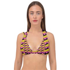 Haha - Nelson Pointing Finger At People - Funny Laugh Double Strap Halter Bikini Top by DinzDas