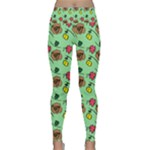 Lady Bug Fart - Nature And Insects Lightweight Velour Classic Yoga Leggings
