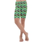 Lady Bug Fart - Nature And Insects Kids  Lightweight Velour Cropped Yoga Leggings