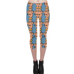 Village Dude - Hillbilly And Redneck - Trailer Park Boys Capri Leggings  by DinzDas