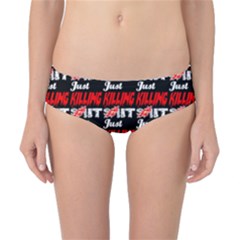 Just Killing It - Silly Toilet Stool Rocket Man Classic Bikini Bottoms by DinzDas