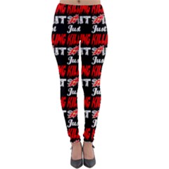 Just Killing It - Silly Toilet Stool Rocket Man Lightweight Velour Leggings by DinzDas