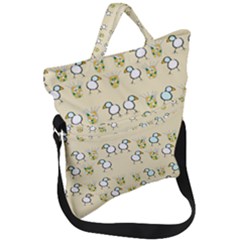Bnnbnb Fold Over Handle Tote Bag by CHPALTD