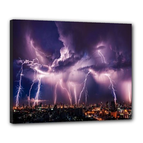 Spark Canvas 20  X 16  (stretched) by Sparkle