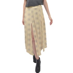 Sunlight #3 Velour Split Maxi Skirt
