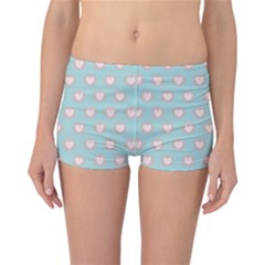 Stir Crazy For You - Blue  Reversible Boyleg Bikini Bottoms by MooMoosMumma
