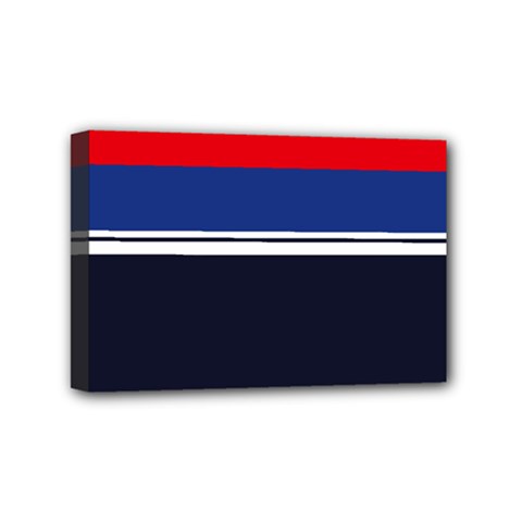Casual Uniform Stripes Mini Canvas 6  X 4  (stretched) by tmsartbazaar