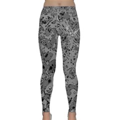 Comic Book Camouflage Classic Yoga Leggings by SpinnyChairDesigns
