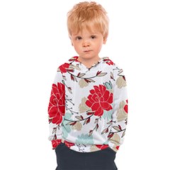 Floral Pattern  Kids  Overhead Hoodie by Sobalvarro