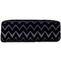 Black and White Minimalist Stripes  Full Print Rope Handle Tote (Large) View3