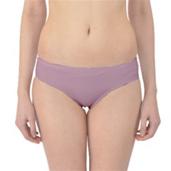 True Mauve Color Hipster Bikini Bottoms by SpinnyChairDesigns