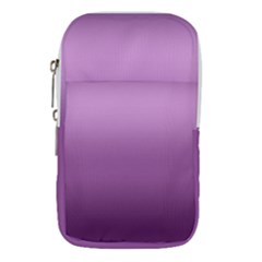Purple Gradient Ombre Waist Pouch (small) by SpinnyChairDesigns