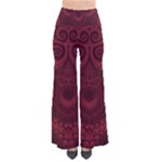 Burgundy Wine Swirls So Vintage Palazzo Pants