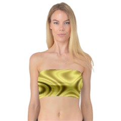 Golden Wave Bandeau Top by Sabelacarlos
