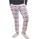 Cartoon Style Snake Drawing Motif Pattern Print Men s Jogger Sweatpants
