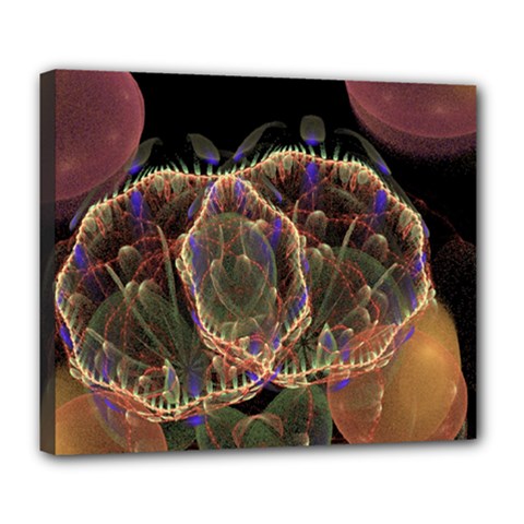 Fractal Geometry Deluxe Canvas 24  X 20  (stretched)