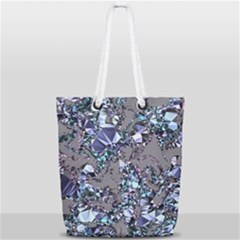 Crystal Puke Full Print Rope Handle Tote (small) by MRNStudios