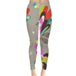 Scandinavian Flower Shower Leggings 
