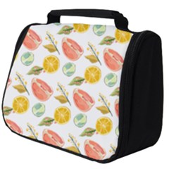 Citrus Gouache Pattern Full Print Travel Pouch (big)