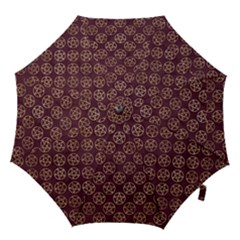 Golden Pentagram Hook Handle Umbrellas (large) by Angelandspot