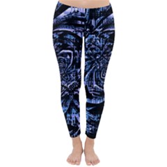 Fractal Madness Classic Winter Leggings by MRNStudios