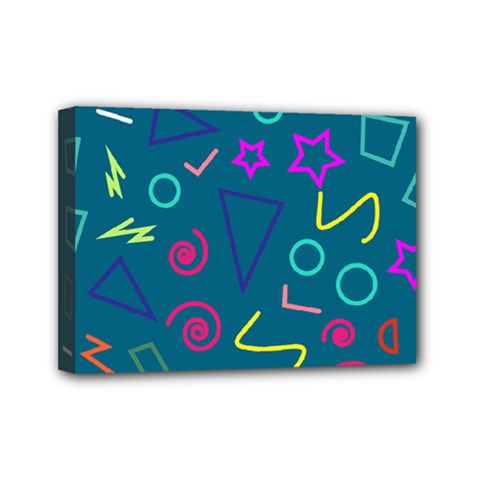 Memphis  Mini Canvas 7  X 5  (stretched) by Sobalvarro