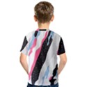 Abstract Space Pattern Design Kids  Sport Mesh Tee View2