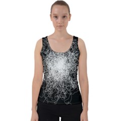 String Theory Velvet Tank Top by CuteKingdom