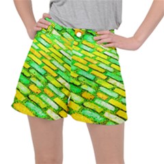 Diagonal Street Cobbles Ripstop Shorts by essentialimage