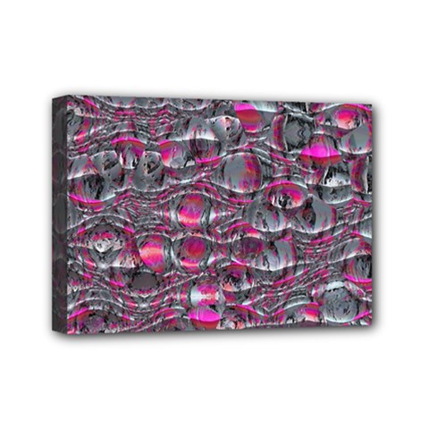 Robot Tastebuds Mini Canvas 7  X 5  (stretched) by MRNStudios