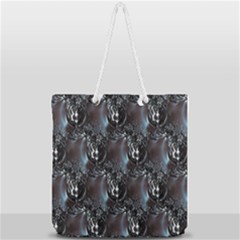 Black Pearls Full Print Rope Handle Tote (large) by MRNStudios