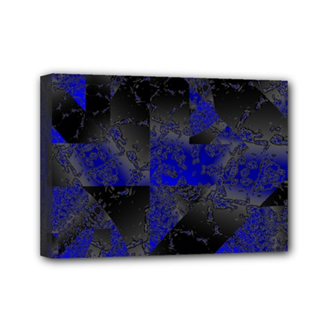 Broken Pavement  Mini Canvas 7  X 5  (stretched) by MRNStudios