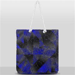 Broken Pavement  Full Print Rope Handle Tote (large) by MRNStudios