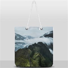 Mountain Landscape Full Print Rope Handle Tote (large) by goljakoff