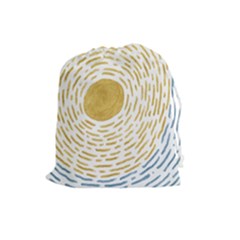 Sunshine Drawstring Pouch (large) by goljakoff