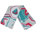 Vivid Marble Pattern Long Sheer Chiffon Scarf  View3