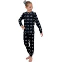 Electrical Symbols Callgraphy Short Run Inverted Kids  Long Sleeve Set  View1