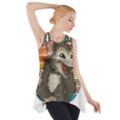 Possum - Be Urself Side Drop Tank Tunic by Valentinaart