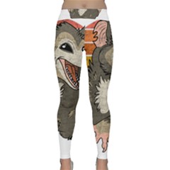 Possum  Classic Yoga Leggings by Valentinaart