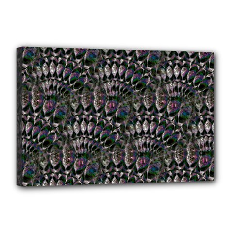 Stone Deco  Canvas 18  X 12  (stretched) by MRNStudios