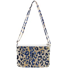 Leopard Skin  Double Gusset Crossbody Bag by Sobalvarro