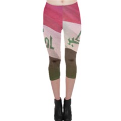 Iraq Capri Leggings  by AwesomeFlags