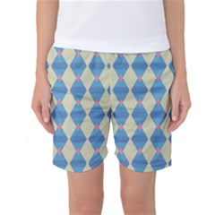Pattern Texture Chevron Women s Basketball Shorts by Dutashop